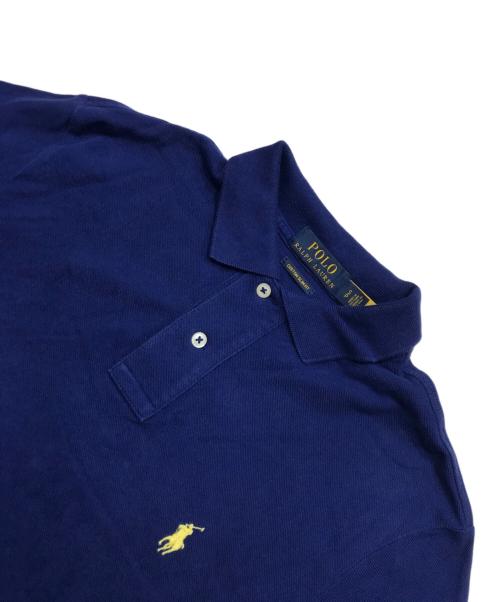 POLO RALPH LAUREN（ポロ・ラルフローレン）POLO RALPH LAUREN (ポロ・ラルフローレン) アイコニック メッシュ ポロシャツ/半袖ポロシャツ ブルー サイズ:Sの古着・服飾アイテム