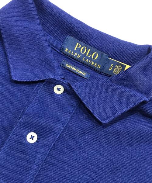 POLO RALPH LAUREN（ポロ・ラルフローレン）POLO RALPH LAUREN (ポロ・ラルフローレン) アイコニック メッシュ ポロシャツ/半袖ポロシャツ ブルー サイズ:Sの古着・服飾アイテム