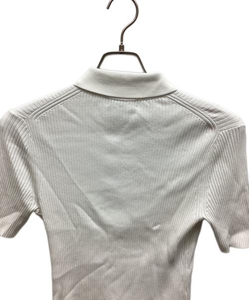 theory（セオリー）theory (セオリー) 半袖ニット ホワイト サイズ:sの古着・服飾アイテム