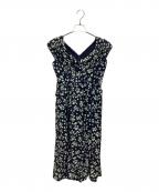 HER LIP TOハーリップトゥ）の古着「Paris Daisy Long Dress」｜ネイビー