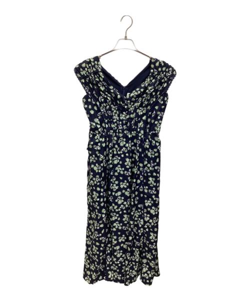 HER LIP TO（ハーリップトゥ）HER LIP TO (ハーリップトゥ) Paris Daisy Long Dress ネイビー サイズ:Sの古着・服飾アイテム