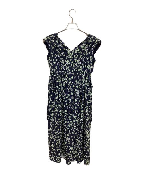HER LIP TO（ハーリップトゥ）HER LIP TO (ハーリップトゥ) Paris Daisy Long Dress ネイビー サイズ:Sの古着・服飾アイテム
