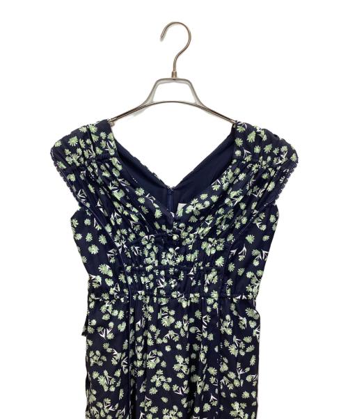 HER LIP TO（ハーリップトゥ）HER LIP TO (ハーリップトゥ) Paris Daisy Long Dress ネイビー サイズ:Sの古着・服飾アイテム
