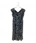 HER LIP TO（ハーリップトゥ）の古着「Paris Daisy Long Dress」｜ネイビー