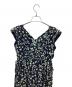 中古・古着 HER LIP TO (ハーリップトゥ) Paris Daisy Long Dress ネイビー サイズ:S：6000円
