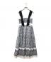 HER LIP TO (ハーリップトゥ) Marbella Panel Printed Dress ホワイト×ブラック サイズ:SIZE S：12000円