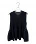 me ISSEY MIYAKE (ミーイッセイ ミヤケ) BOUNCE SEE-THROUGH CREPE ブラック サイズ:Free：25000円