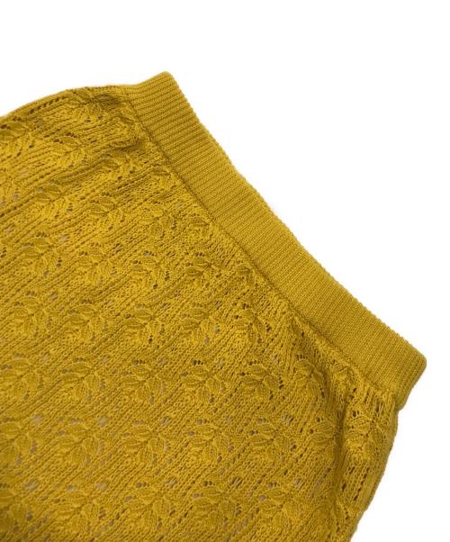 THE SHINZONE（ザ シンゾーン）THE SHINZONE (ザ シンゾーン) LACE KNIT SKIRT/ロングニットスカート オレンジ サイズ:FOの古着・服飾アイテム