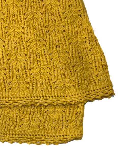 THE SHINZONE（ザ シンゾーン）THE SHINZONE (ザ シンゾーン) LACE KNIT SKIRT/ロングニットスカート オレンジ サイズ:FOの古着・服飾アイテム