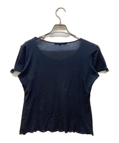 GUCCI（グッチ）GUCCI (グッチ) シアーTシャツ ブラック サイズ:38の古着・服飾アイテム