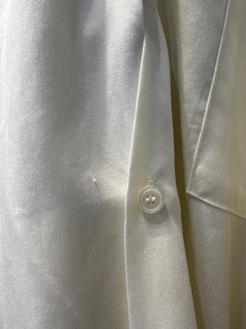 CLANE（クラネ）CLANE (クラネ) OPEN COLLAR OVER SHIRTS/オープンカラーシャツ アイボリー サイズ:1の古着・服飾アイテム