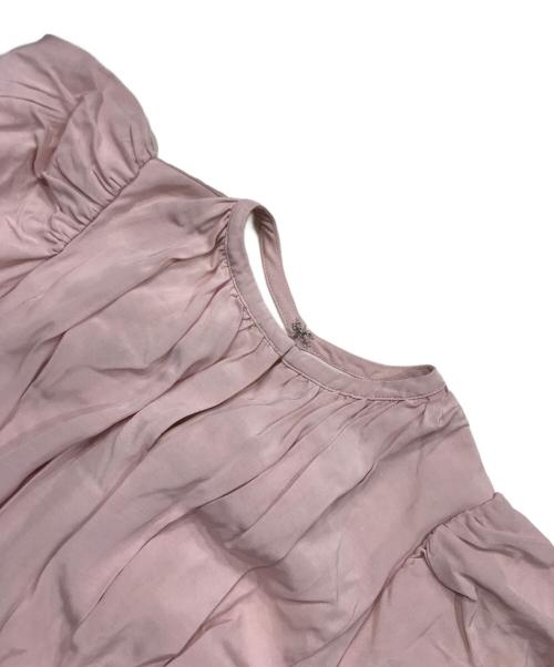 HER LIP TO（ハーリップトゥ）HER LIP TO (ハーリップトゥ) ファウンテンレースアップボウドレス ピンク サイズ:Sの古着・服飾アイテム