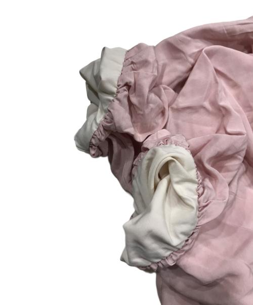 HER LIP TO（ハーリップトゥ）HER LIP TO (ハーリップトゥ) ファウンテンレースアップボウドレス ピンク サイズ:Sの古着・服飾アイテム