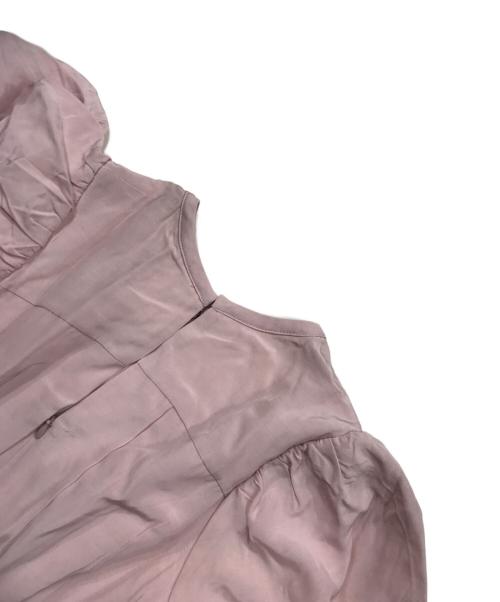 HER LIP TO（ハーリップトゥ）HER LIP TO (ハーリップトゥ) ファウンテンレースアップボウドレス ピンク サイズ:Sの古着・服飾アイテム