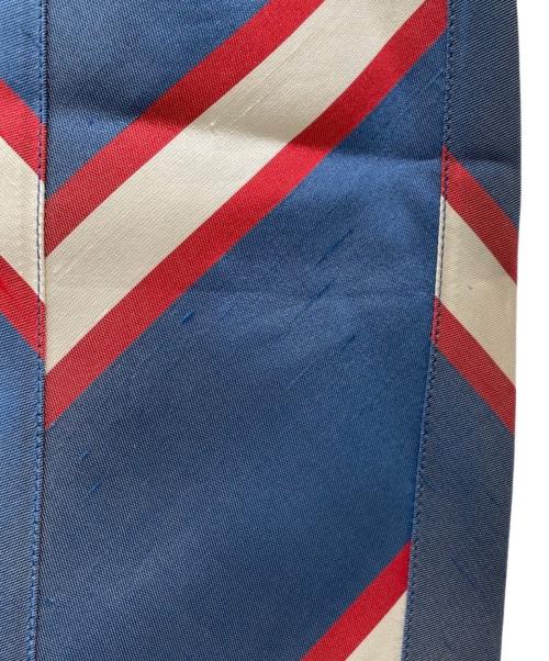 FENDI（フェンディ）FENDI (フェンディ) シルクタイトスカート ブルー サイズ:40の古着・服飾アイテム