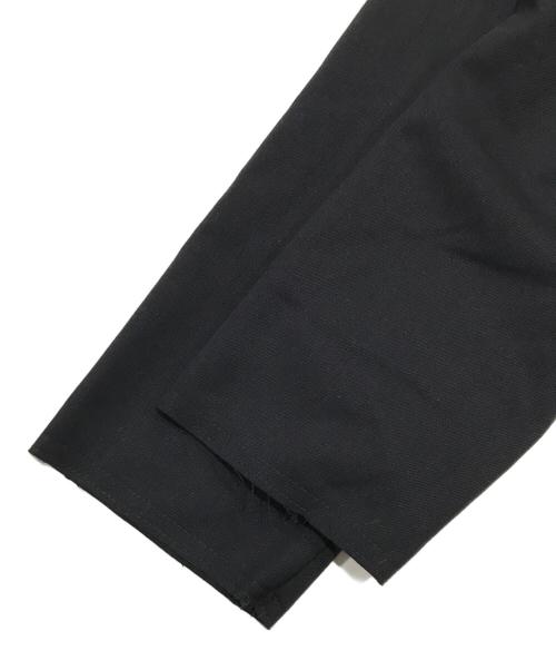 CITYSHOP（シティショップ）CITYSHOP (シティショップ) Vネックリーンドレス/半袖ワンピース ブラック サイズ:36の古着・服飾アイテム