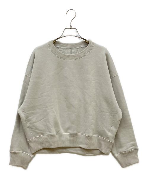 Noble（ノーブル）Noble (ノーブル) ナッピングオーバーニュアンススウェット ベージュ サイズ:Free 未使用品の古着・服飾アイテム