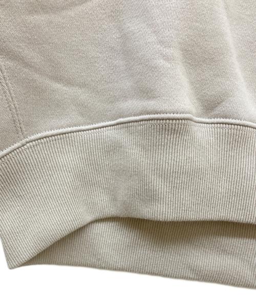Noble（ノーブル）Noble (ノーブル) ナッピングオーバーニュアンススウェット ベージュ サイズ:Free 未使用品の古着・服飾アイテム