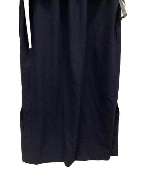 PUBLIC TOKYO（パブリックトウキョウ）PUBLIC TOKYO (パブリックトウキョウ) ジレレイヤードワンピース ネイビー サイズ:FREEの古着・服飾アイテム