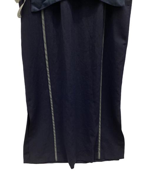 PUBLIC TOKYO（パブリックトウキョウ）PUBLIC TOKYO (パブリックトウキョウ) ジレレイヤードワンピース ネイビー サイズ:FREEの古着・服飾アイテム