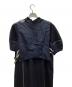 中古・古着 PUBLIC TOKYO (パブリックトウキョウ) ジレレイヤードワンピース ネイビー サイズ:FREE：4000円