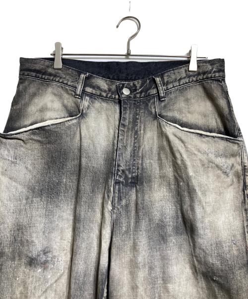 ANCELLM（アンセルム）ANCELLM (アンセルム) デニムパンツ ブラック サイズ:3の古着・服飾アイテム