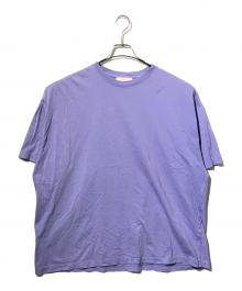 YOKE（ヨーク）の古着「YOKE T-SHIRT/パープルTシャツ/無地Tシャツ」｜パープル