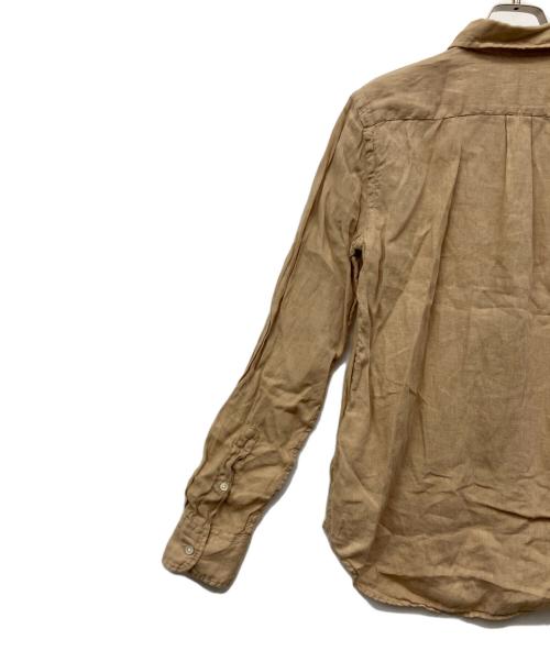 POLO RALPH LAUREN（ポロ・ラルフローレン）POLO RALPH LAUREN (ポロ・ラルフローレン) リネンシャツ ベージュ サイズ:XSの古着・服飾アイテム