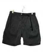 NANGAナンガ）の古着「ヒノック リップストップ ショートパンツ/ハーフパンツ/ショーツ」｜チャコールグレー