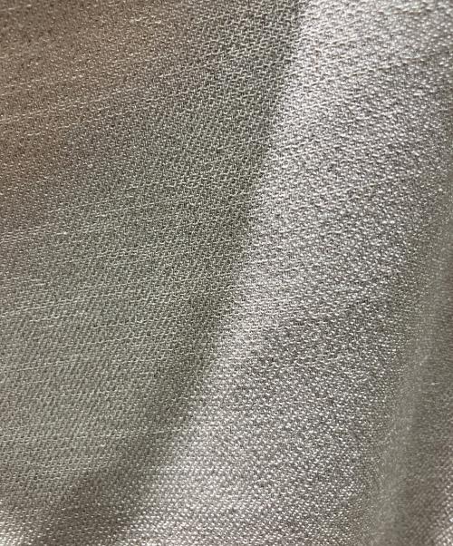 crewre（クルーレ）crewre (クルーレ) ピンタックスラブストレートパンツ ベージュ サイズ:3の古着・服飾アイテム