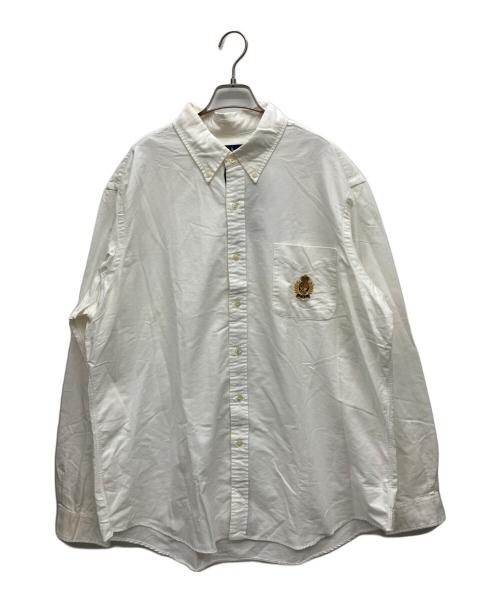 RALPH LAUREN（ラルフローレン）RALPH LAUREN (ラルフローレン) ボタンダウンシャツ ホワイト サイズ:XXLの古着・服飾アイテム