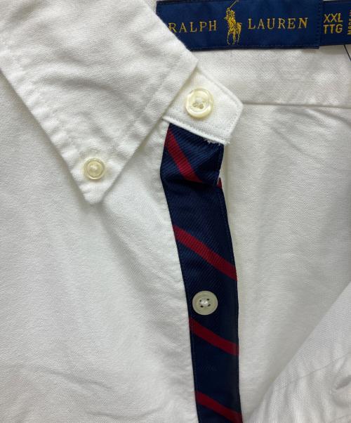 RALPH LAUREN（ラルフローレン）RALPH LAUREN (ラルフローレン) ボタンダウンシャツ ホワイト サイズ:XXLの古着・服飾アイテム