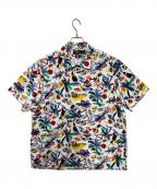 POLO RALPH LAURENポロ・ラルフローレン）の古着「ポロベア オープンカラーシャツ」｜ホワイト