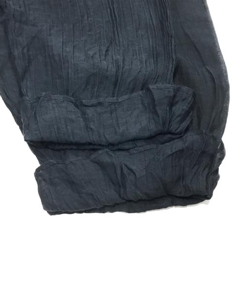 BUNON（ブノン）BUNON (ブノン) シルクコットンブラウス ブラック サイズ:SIZE Fの古着・服飾アイテム