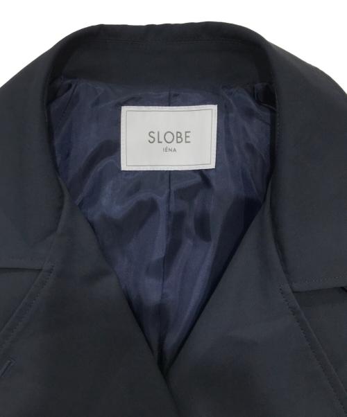 SLOBE IENA（スローブ イエナ）SLOBE IENA (スローブ イエナ) 撥水ミドルトレンチコート ネイビー サイズ:38の古着・服飾アイテム