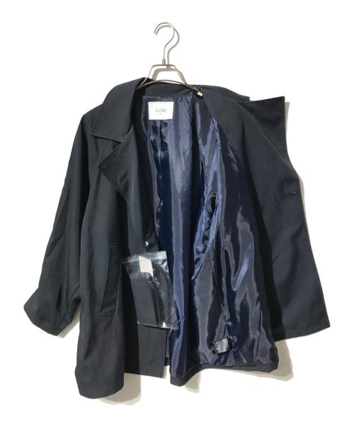 SLOBE IENA（スローブ イエナ）SLOBE IENA (スローブ イエナ) 撥水ミドルトレンチコート ネイビー サイズ:38の古着・服飾アイテム