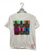 MITCHELL & NESSミッチェルアンドネス）の古着「Pop Art Tee」｜ホワイト