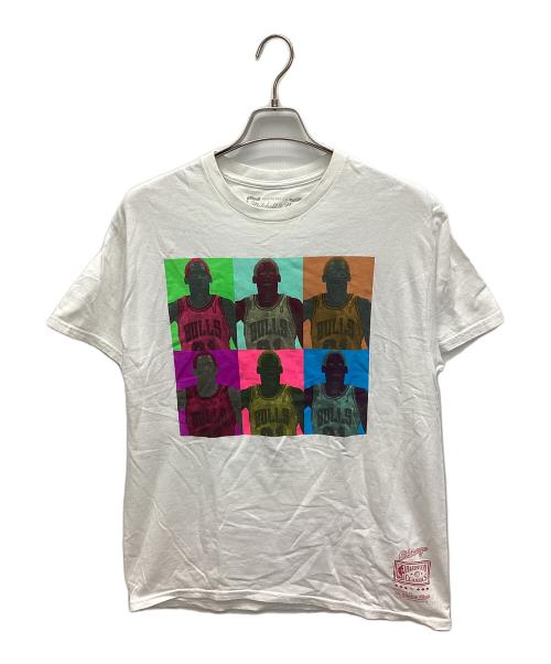 MITCHELL & NESS（ミッチェルアンドネス）MITCHELL & NESS (ミッチェルアンドネス) Pop Art Tee ホワイト サイズ:Lの古着・服飾アイテム