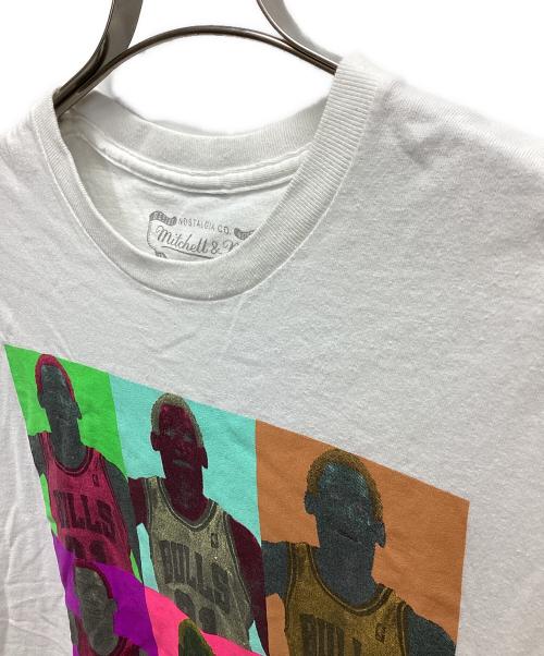 MITCHELL & NESS（ミッチェルアンドネス）MITCHELL & NESS (ミッチェルアンドネス) Pop Art Tee ホワイト サイズ:Lの古着・服飾アイテム