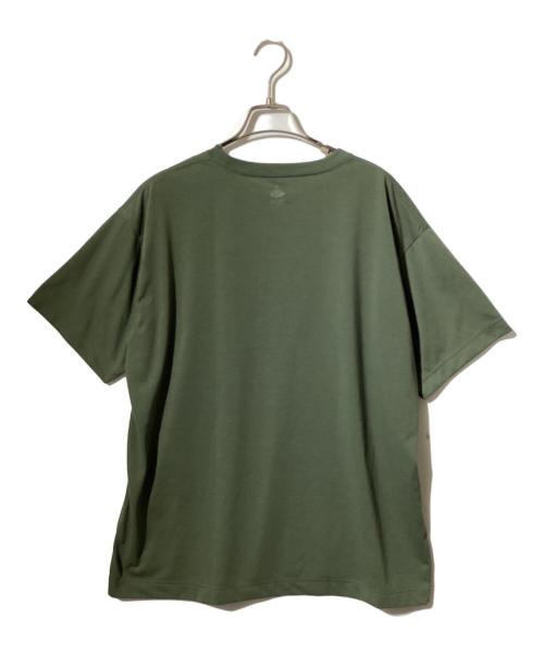MOUNTAIN RESEARCH（マウンテンリサーチ）MOUNTAIN RESEARCH (マウンテンリサーチ) Q.D. TEE オリーブ サイズ:Mの古着・服飾アイテム