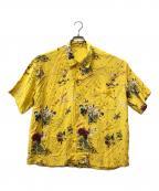 Porter Classicポータークラシック）の古着「落ちこぼれスパイALOHA SHIRT」｜イエロー