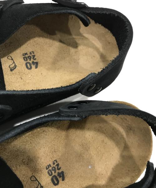 BIRKENSTOCK（ビルケンシュトック）BIRKENSTOCK (ビルケンシュトック) サンダル ブラック サイズ:26.0の古着・服飾アイテム