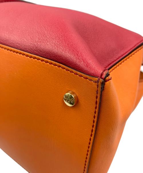 TOD'S（トッズ）TOD'S (トッズ) バイカラー2WAYショルダーバッグ レッドの古着・服飾アイテム