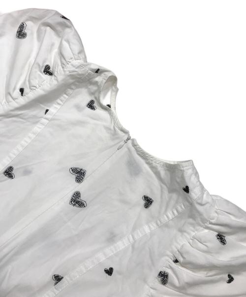 Bibiy.（ビビィ）Bibiy. (ビビィ) エミリハートドレス ホワイト サイズ:Freeの古着・服飾アイテム