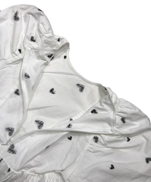 Bibiy.（ビビィ）Bibiy. (ビビィ) エミリハートドレス ホワイト サイズ:Freeの古着・服飾アイテム