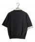 UNITED ARROWS (ユナイテッドアローズ) ポロコンビ 4WAY ニット ブラック サイズ:ＦＲＥＥ：10000円