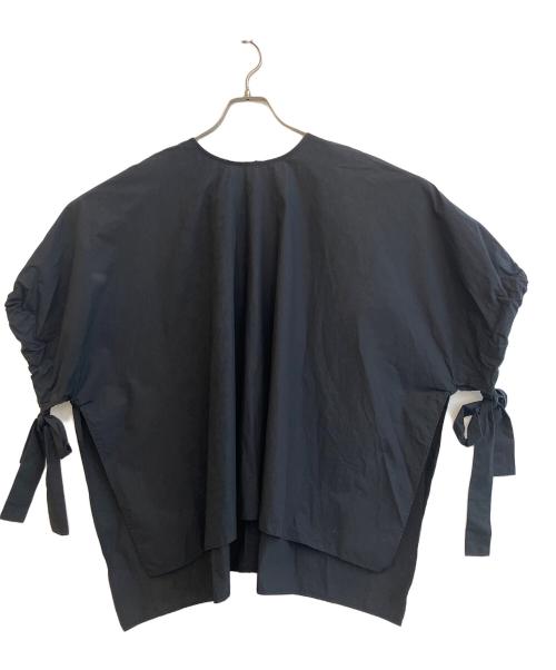 SACRA（サクラ）SACRA (サクラ) プルオーバーブラウス ブラック サイズ:SIZE 38の古着・服飾アイテム