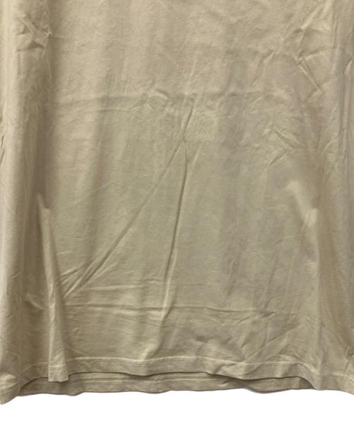 FRED PERRY（フレッドペリー）FRED PERRY (フレッドペリー) ツインティップド Tシャツ ベージュ サイズ:Lの古着・服飾アイテム