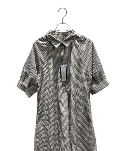 ROSSO（ロッソ）ROSSO (ロッソ) イージーリネンシャツワンピース ブラウン サイズ:Freeの古着・服飾アイテム