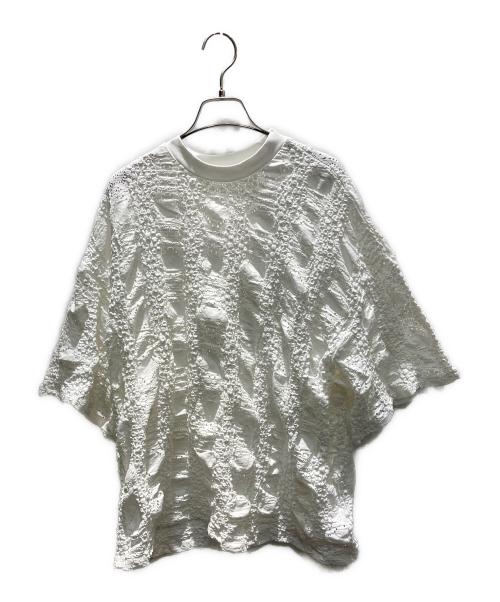 CITYSHOP（シティショップ）CITYSHOP (シティショップ) 2026年モデル LACE Tシャツ ホワイト サイズ:Freeの古着・服飾アイテム
